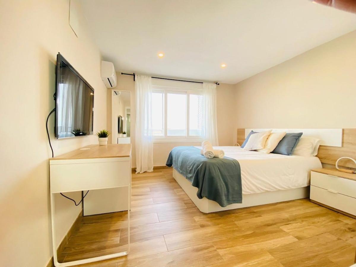 Moderno Apartamento Con Vistas Al Mar -Benalmádena Exteriör bild